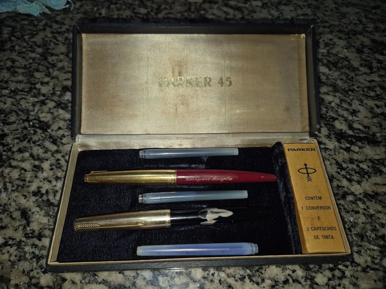 Kit Duas Canetas Parker 51 e 61 - Foto 5