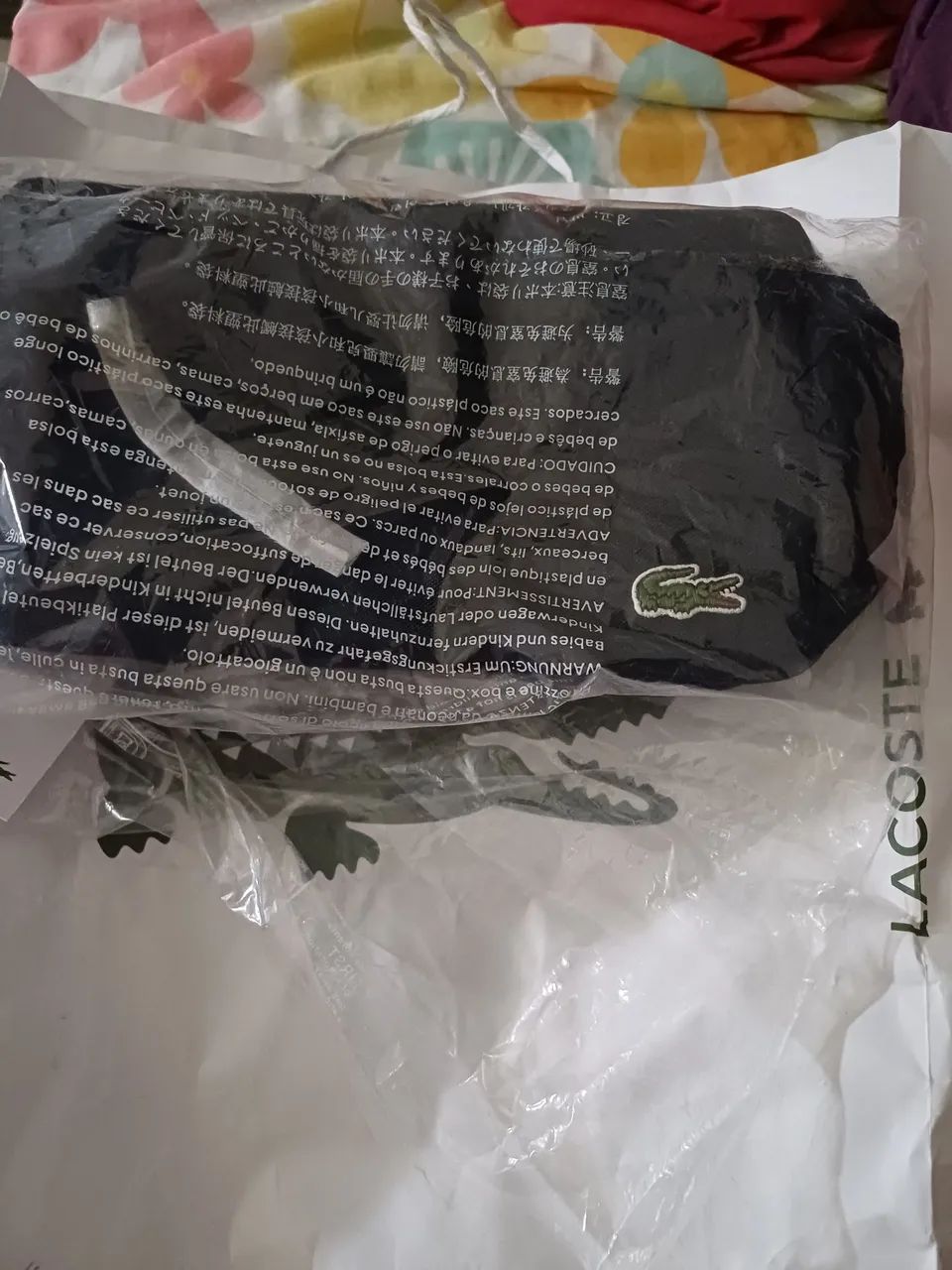 Necessaire da lacoste original 