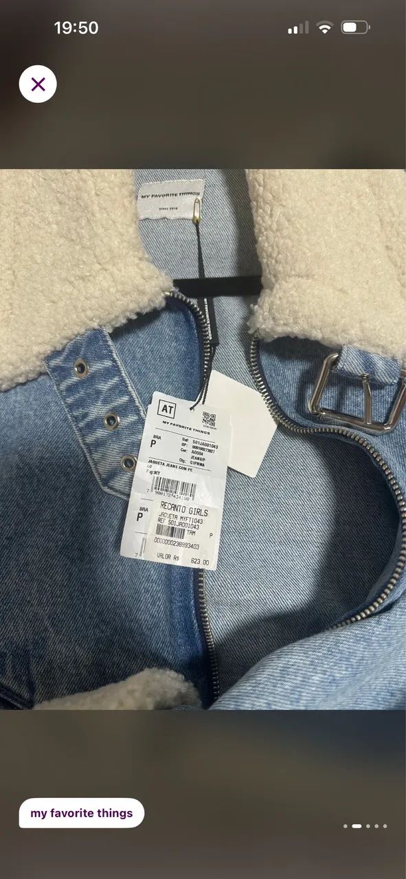 Jaqueta jeans My favorite 
