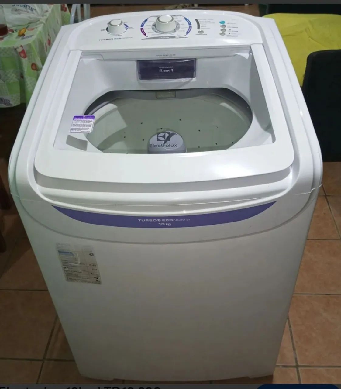 Máquina Electrolux 13kg