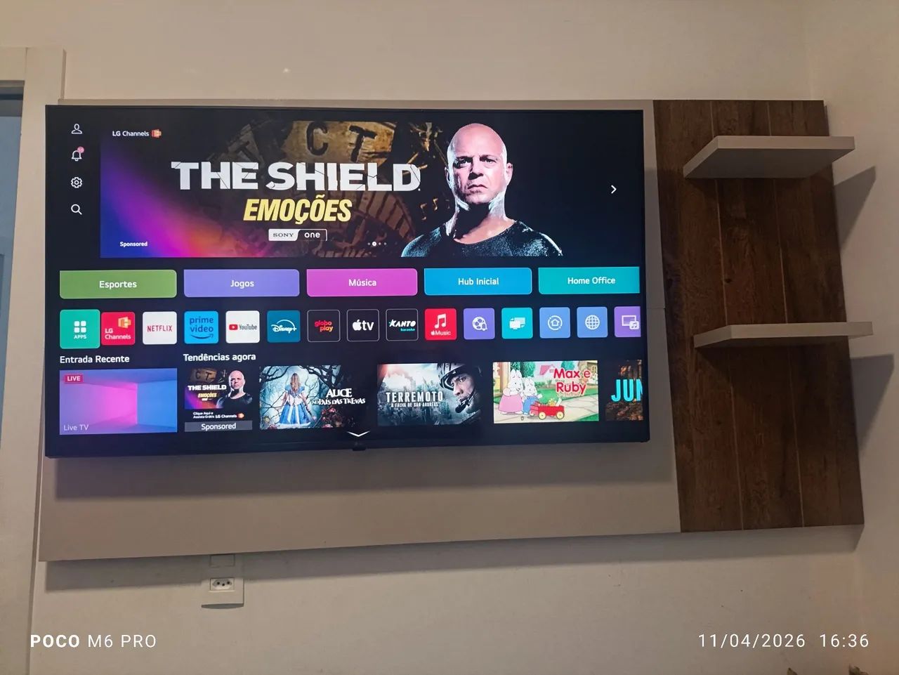 Smartv LG 50 polegadas controle remoto inteligente  - Foto 3