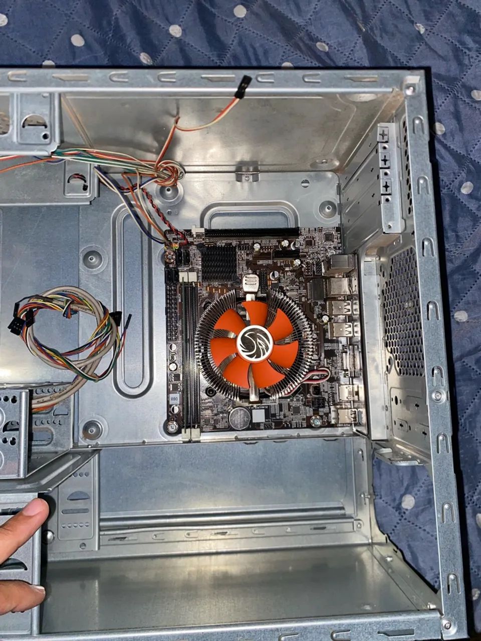Gabinete/placa mãe/processador/memoria - Foto 5