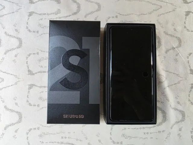 SAMSUNG GALAXY S21 ULTRA 5G 256GB / 12GB RAM + CAIXA ORIGINAL