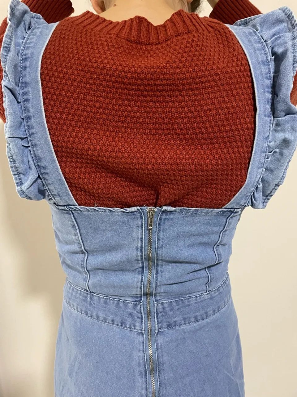 Macacão Jeans Novinho - Foto 2