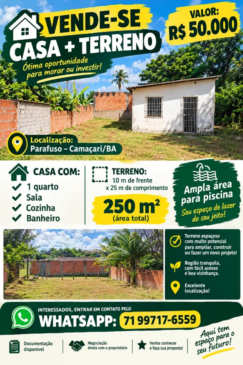 Casa com terreno  - Foto 4