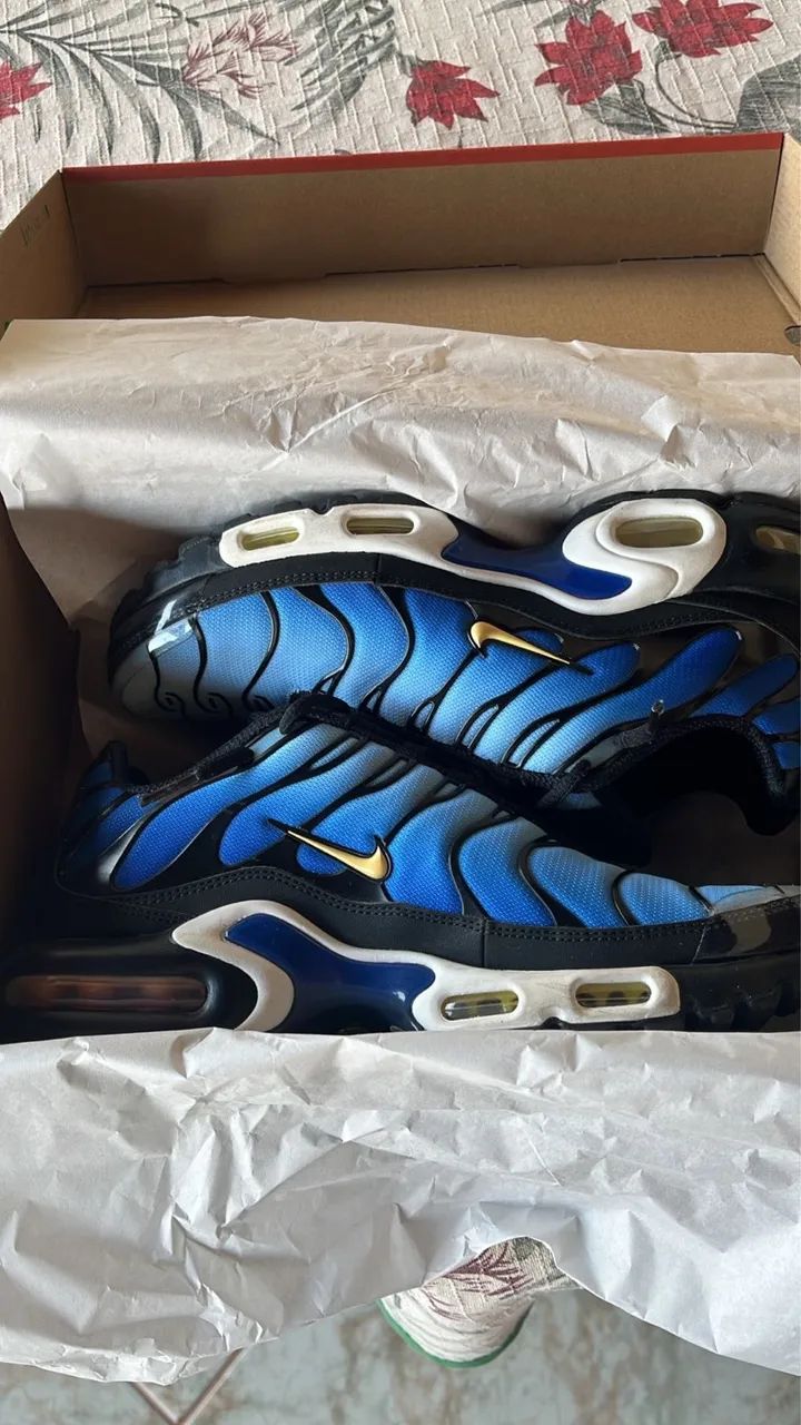 Tênis Air Max Plus Hyper blue - Foto 2