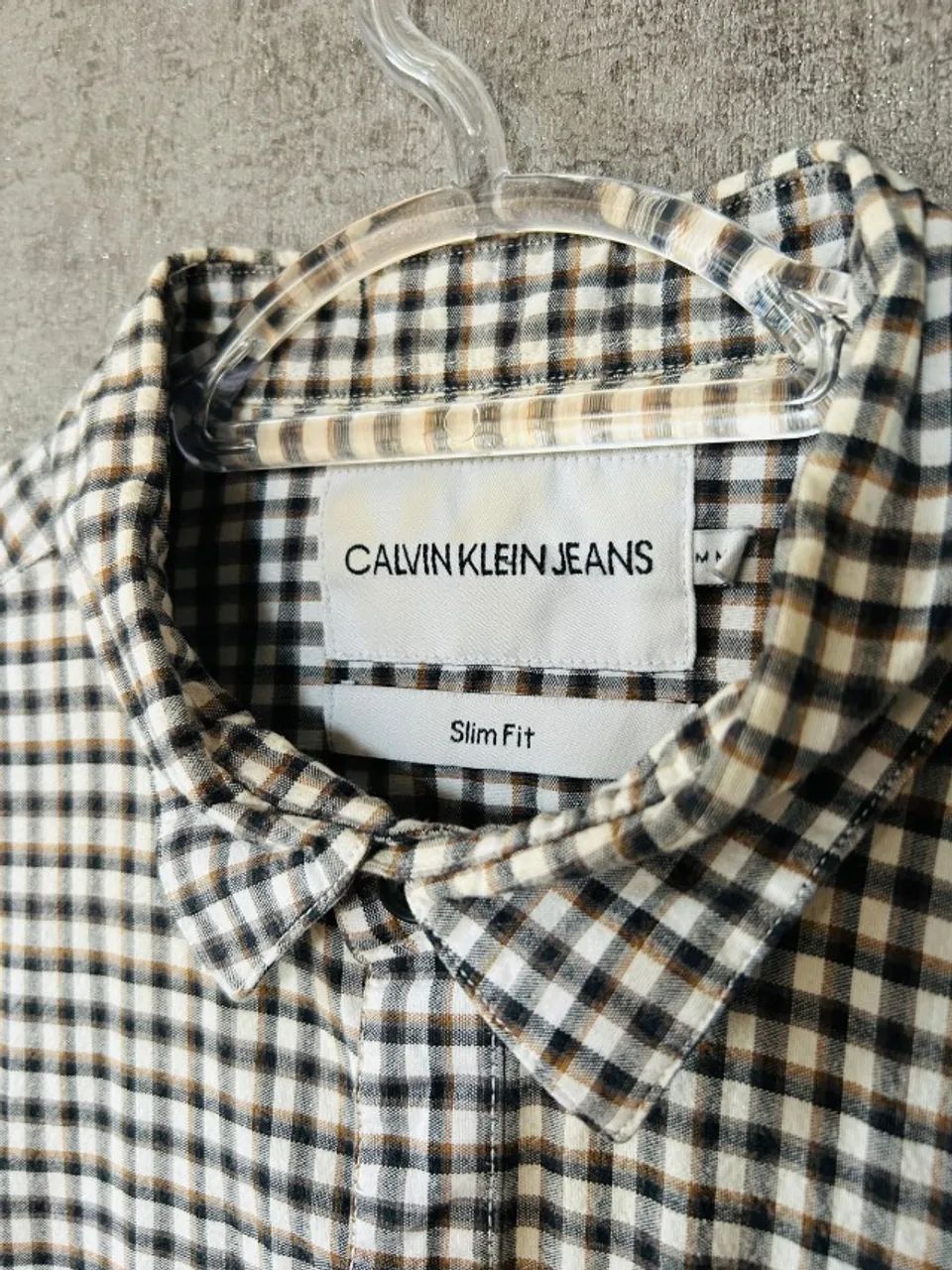 Camisa Social Xadrez - Calvin Klein