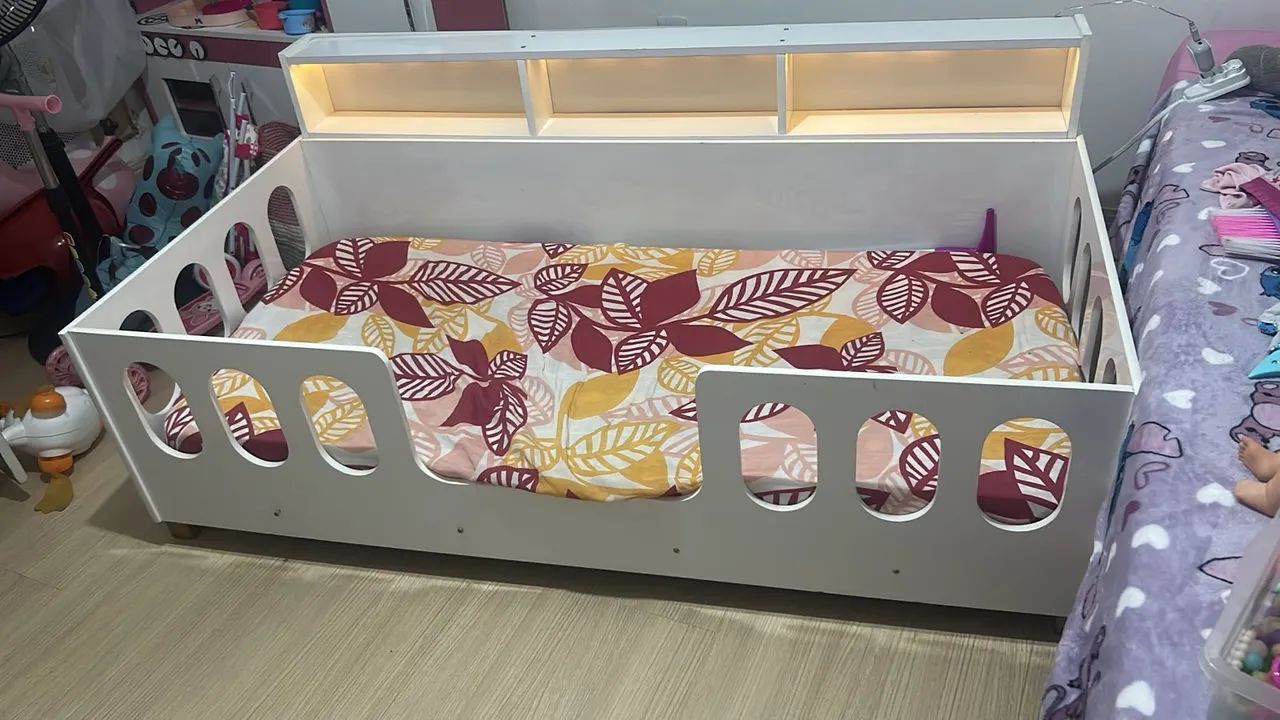 Cama infantil 80kg montessoriana - Foto 3