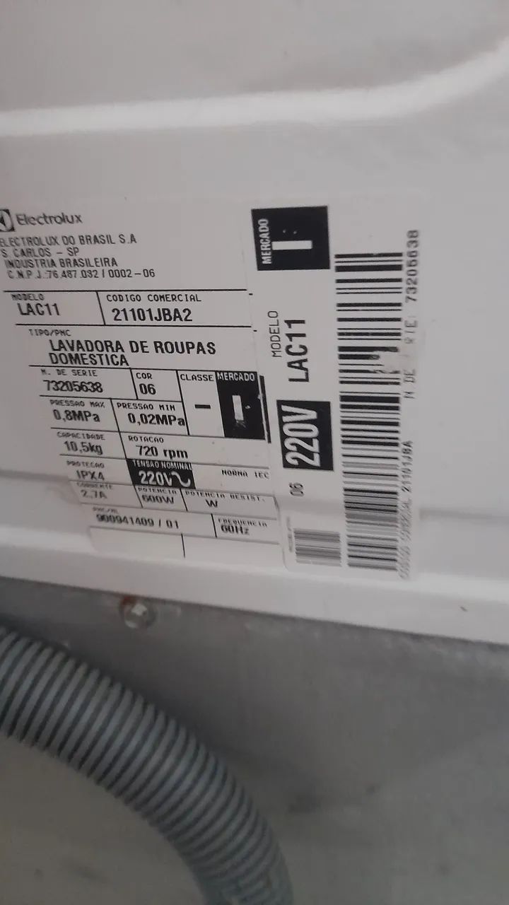 Máquina eletrolux - Foto 3