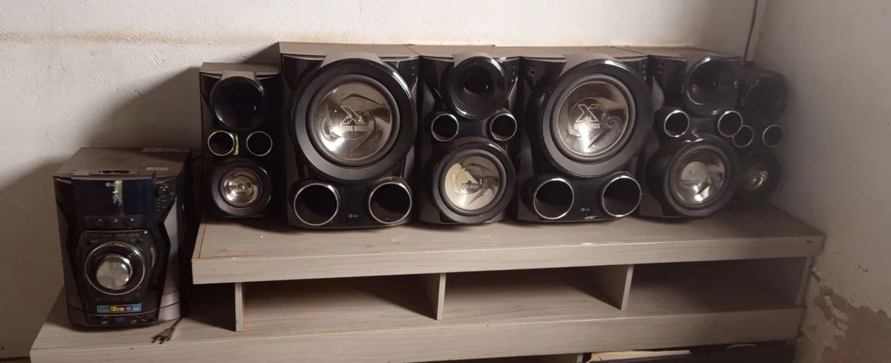 LG 1380 W RMS  Auto DJ 6 Caixa