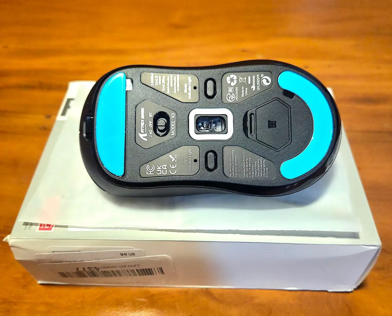 Mouse Attack Shark X3 Wireless - NOVO - Foto 3