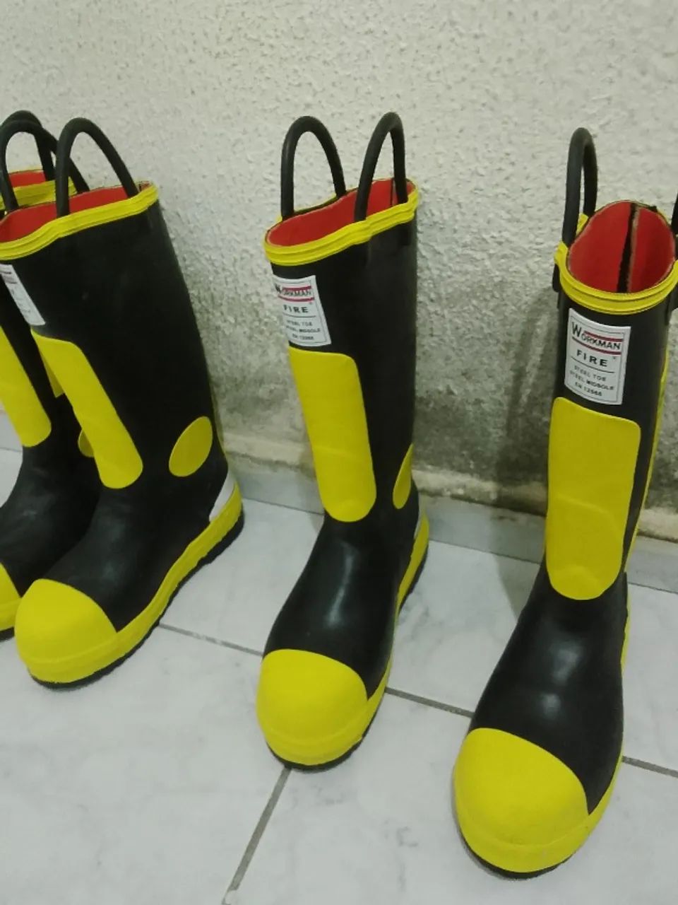 Botas Hércules workman fire 
