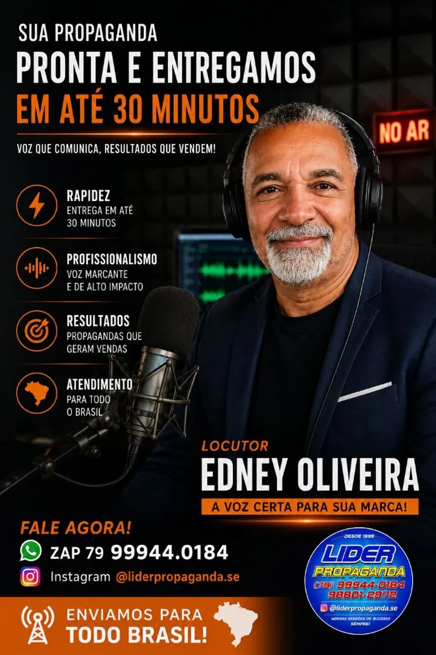 Locutor profissional para Eventos em Aracaju - Foto 3