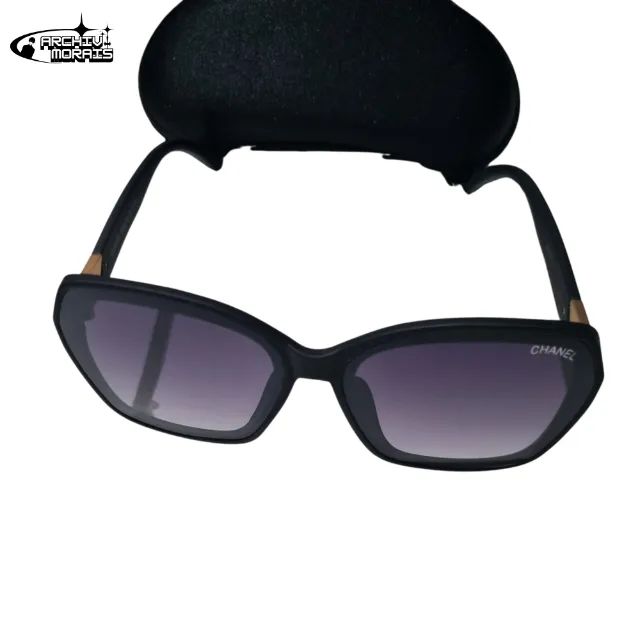 Óculos de Sol Chanel - Lente Roxo Degradê (Com Case) - Foto 2