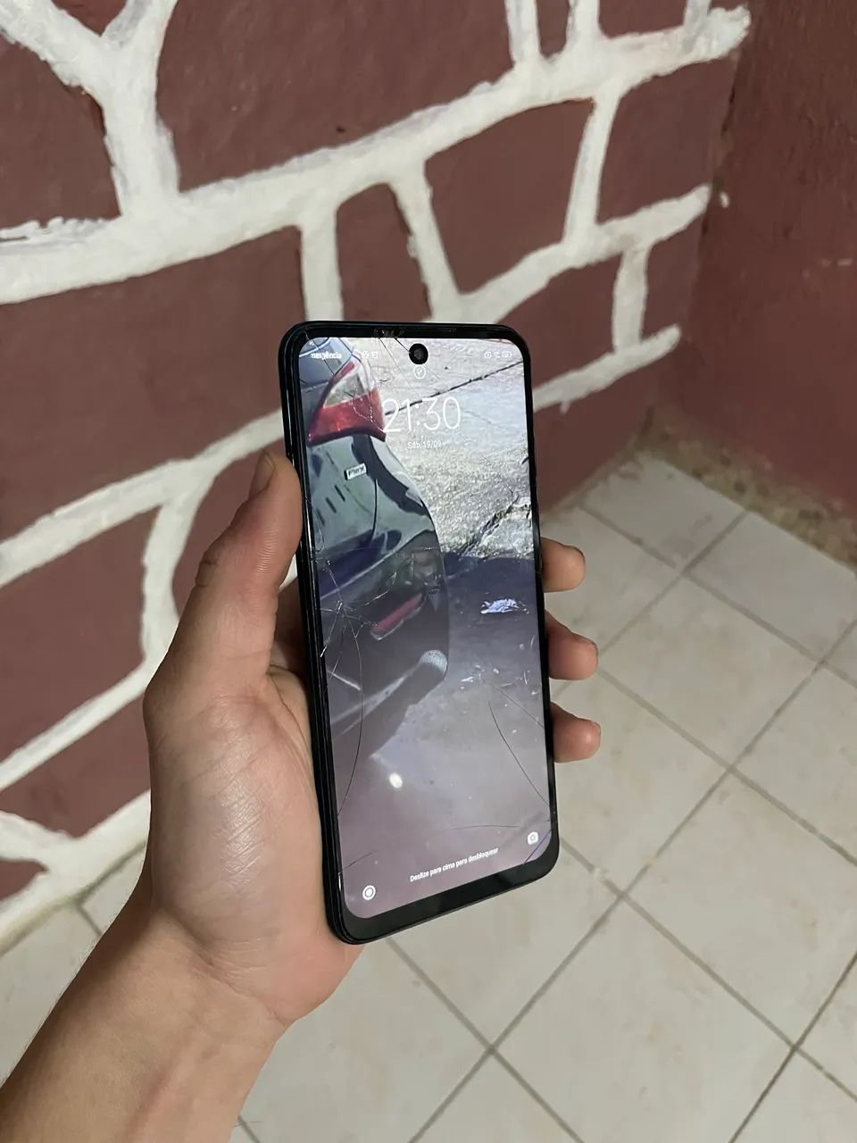 POCO M3 Pro 5G 128GB 4GB RAM | Funcionando | Tela Trincada - Foto 3