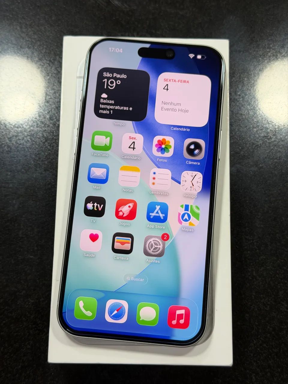iPhone 17 pro Max 256gb UM MÊS DE USO! - Foto 2