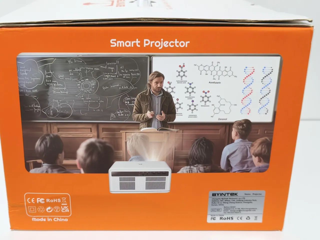 Projetor BYINTEK LOVE U14 Full HD 108OP Suporte 4K Inteligente  - Foto 3