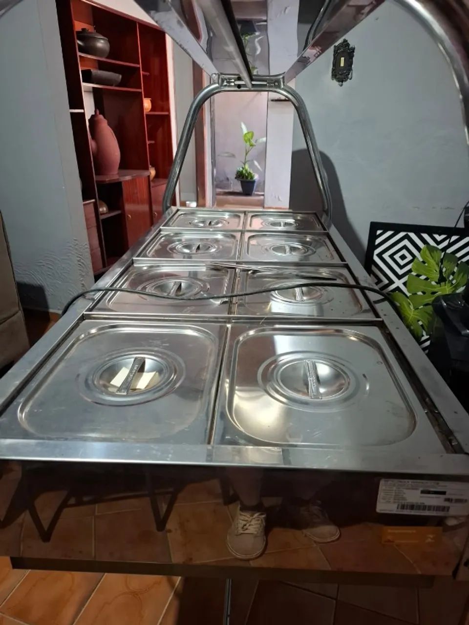buffet termico 8 cubas inox - Foto 4