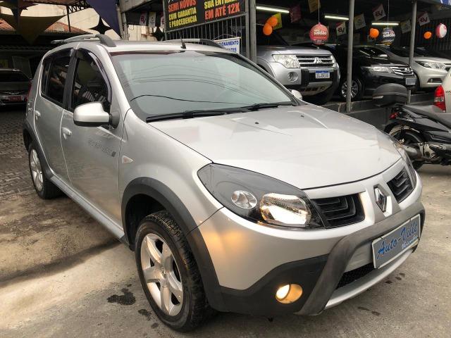 Sandero Stepway 1.6 Completão + Couro! - Foto 3