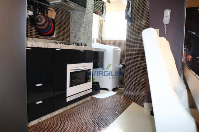 Apartamento com 2 dormitórios à venda, 54 m² por r$ 180.000 - setor dos afonsos - aparecid - Foto 15