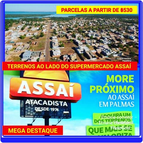 Uma mega oportunidade de lotes em palmas ao lado do supermercado assaí