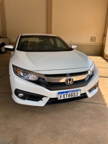 CIVIC EX BRANCO PEROLIZADO 2017
