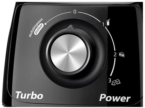Liquidificador Mondial Turbo Power L-99 FB - Preto com Filtro 3 Velocidades 550W