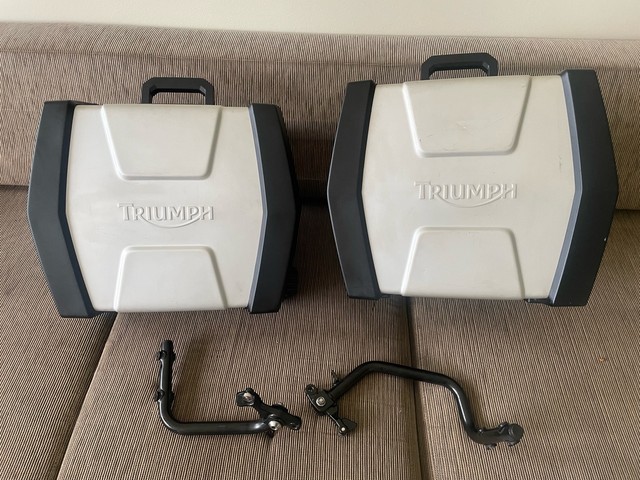 Malas Laterais Originais Triumph Tiger 800 1200 - Foto 3