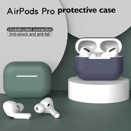 Capa silicone para case do Airpods Pro da apple  - Foto 2