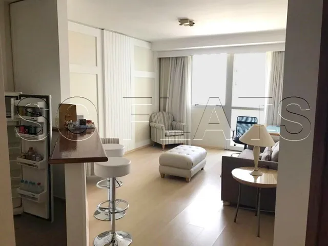 Sequoia com 56m², 1 dormitório e 1 vaga de garagem disponível para locação em Alphaville.