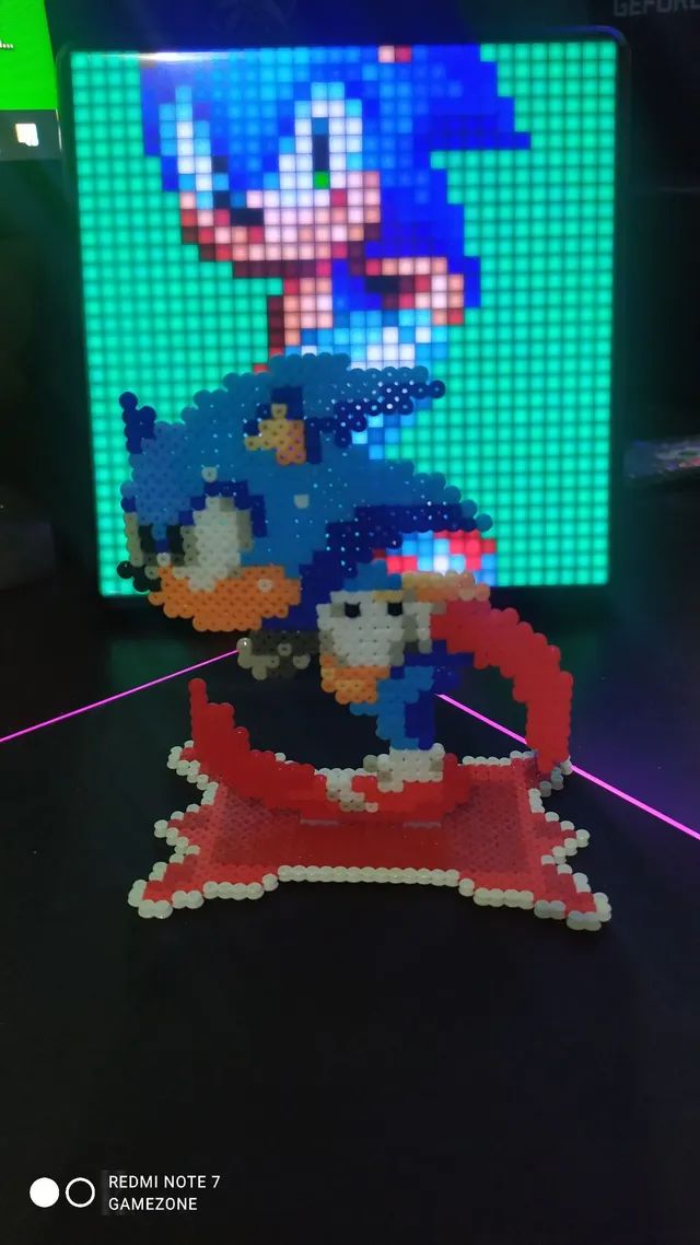 Sonic Hedgerog - Pixel-Art - Foto 2