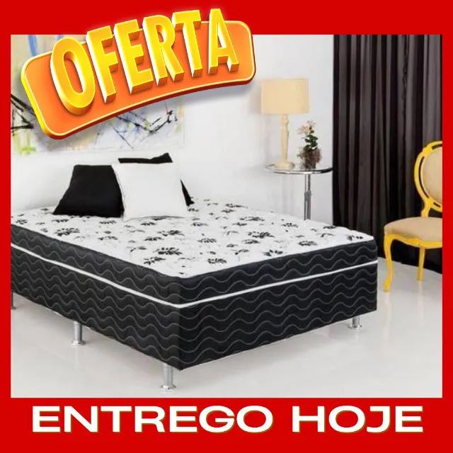 Cama Box Casal - Qualidade e Conforto