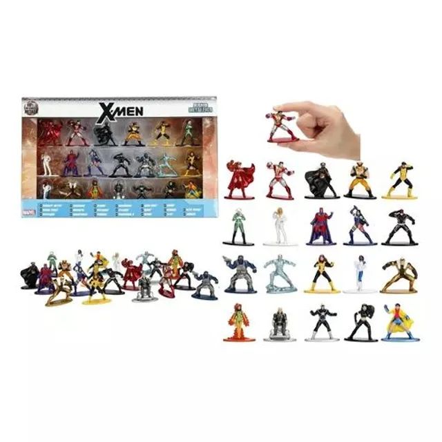 X-men: Coleção completa (20 personagens - Jada Nano Metalfigs
