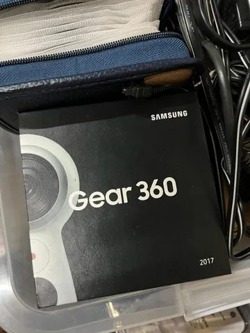 Camera Gear 360 Modelo 2 - 2017 Samsung c/ nota na caixa Semi Novo