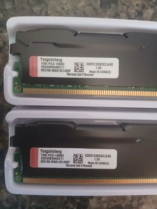MEMÓRIA DDR3 8GB FREQUÊNCIA 1333 PRA COMPUTADOR  - Foto 2