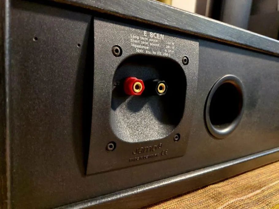 Caixa central JAMO E8cen 140w 6ohms 88dB WWW.BASSOFFICEHT.COM.BR - Foto 4