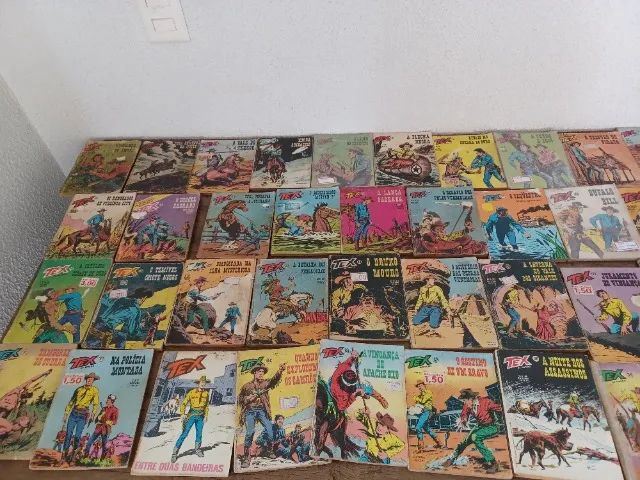 Lote com 80 tex mal conservadas  - Foto 2