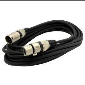 Cabo Balanceado DMX 10M P/ microfone/ iluminação DMX