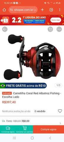 Kit De Pesca Completo 3 Varas 1,50m 10kg Com Molinete Maleta :  : Esporte