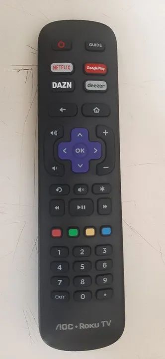 Controle Remoto Roku TV AOC