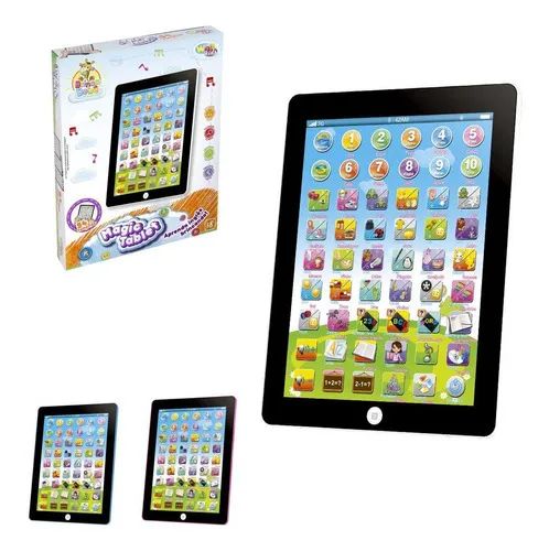 Tablet  Educativo S/ Visor 54funções A Pilha Aa  Wb3417