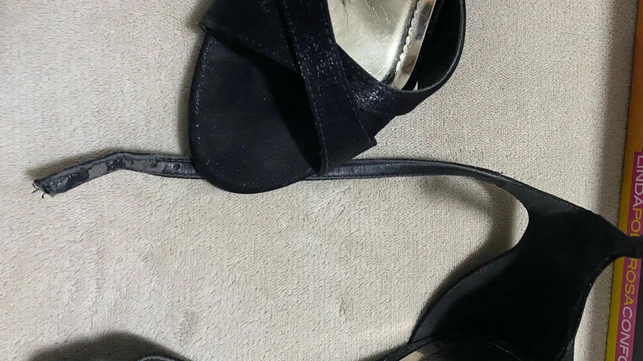 Sandália Ramarim com strass nº39 - Foto 5