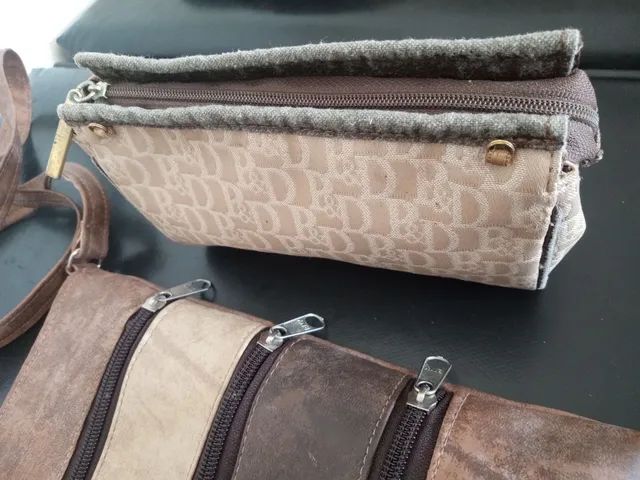 Bolsa De Couro Com Nécessaire  - Foto 2