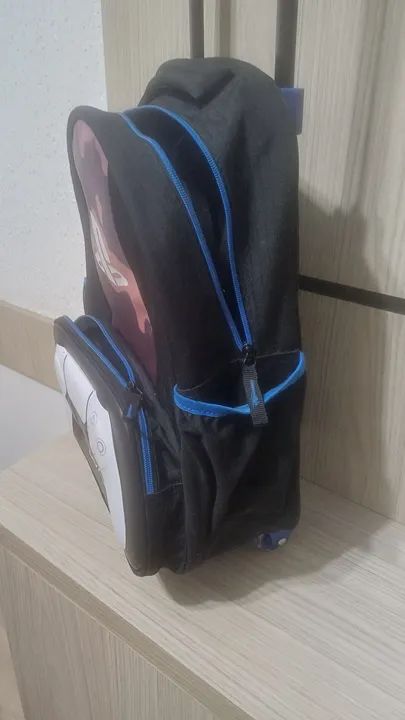 Mochila Infantil Playstation - Nova - Foto 4
