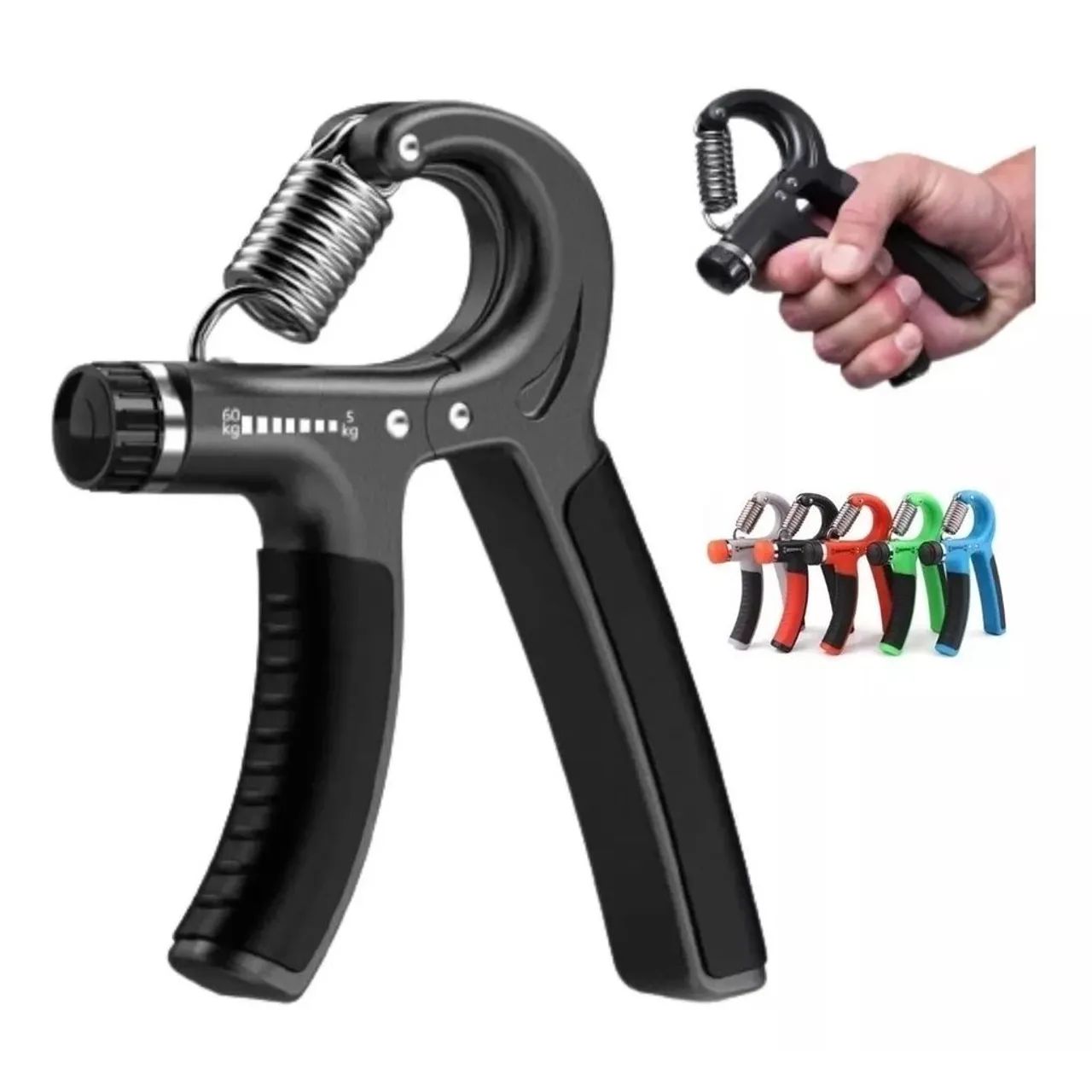 Hand grip ajustável exercícios 