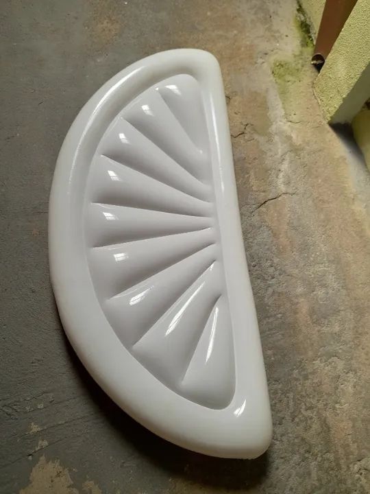Bóia Colchão Laranja Fatia inflável Piscina Intex - Foto 2