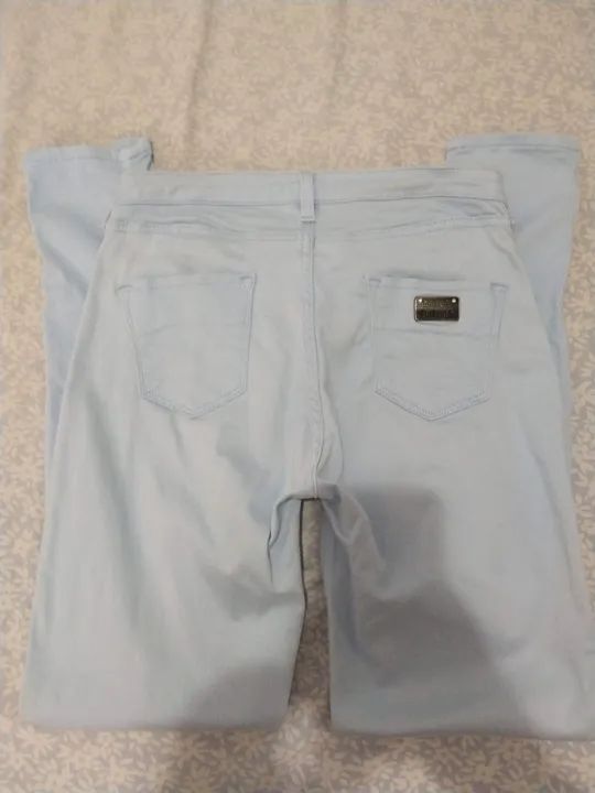 Vendo calça RI19 azul bebê 100% original - Foto 2