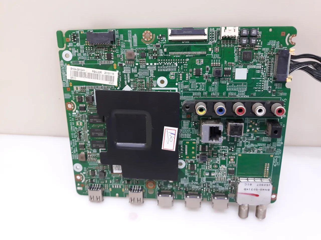 Placa principal do TV Samsung. Un40j5500ag. Usada porém Boa.  - Foto 4