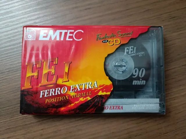3 Fitas K7 Lacradas - Modelo Emtec FE I 90 min. - Foto 3