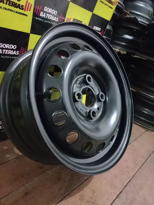 Roda De Ferro Fiat Aro Para Estepe De Rodas Liga Leve Disk Entrega Carros Vans E